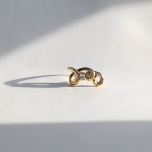 BAR Jewellery Sustainable Ember Ring In Gold