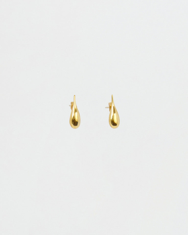 BAR Jewellery Sustainable Ina Stud Earrings In Gold