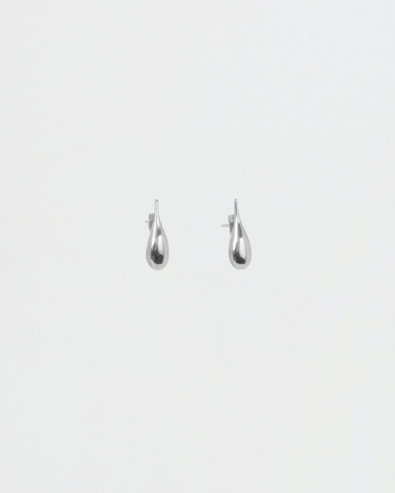 BAR Jewellery Sustainable Ina Stud Earrings In Silver