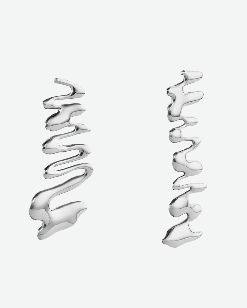 
            
                Load image into Gallery viewer, Large Vega Earrings | Silver
            
        