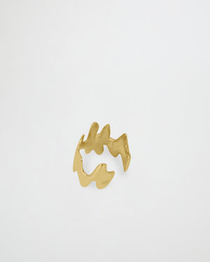 Lava Ring | Gold Plated