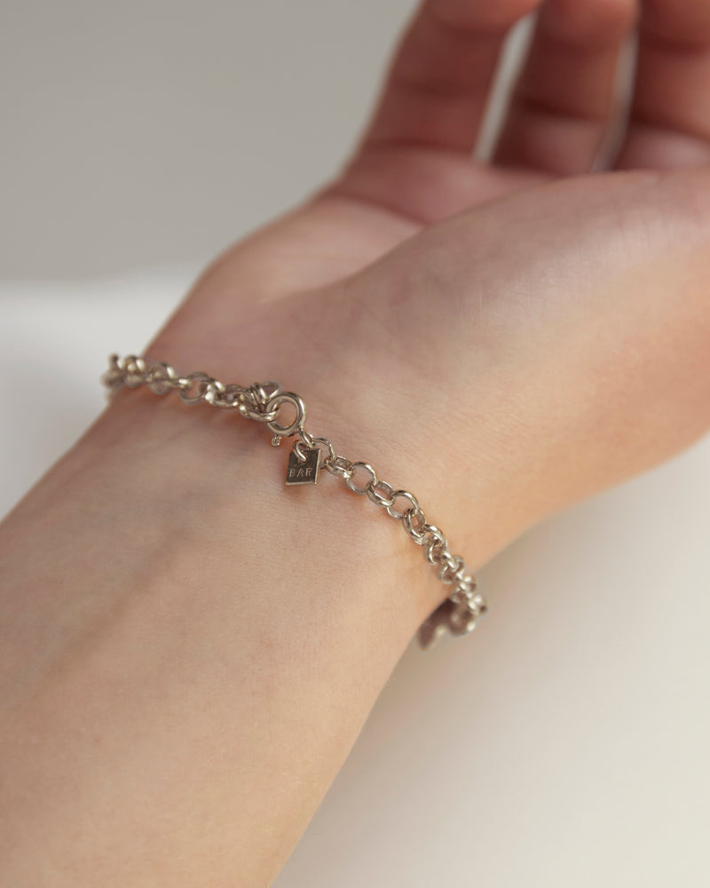 
            
                Load image into Gallery viewer, Lava Chain Bracelet | Silver
            
        