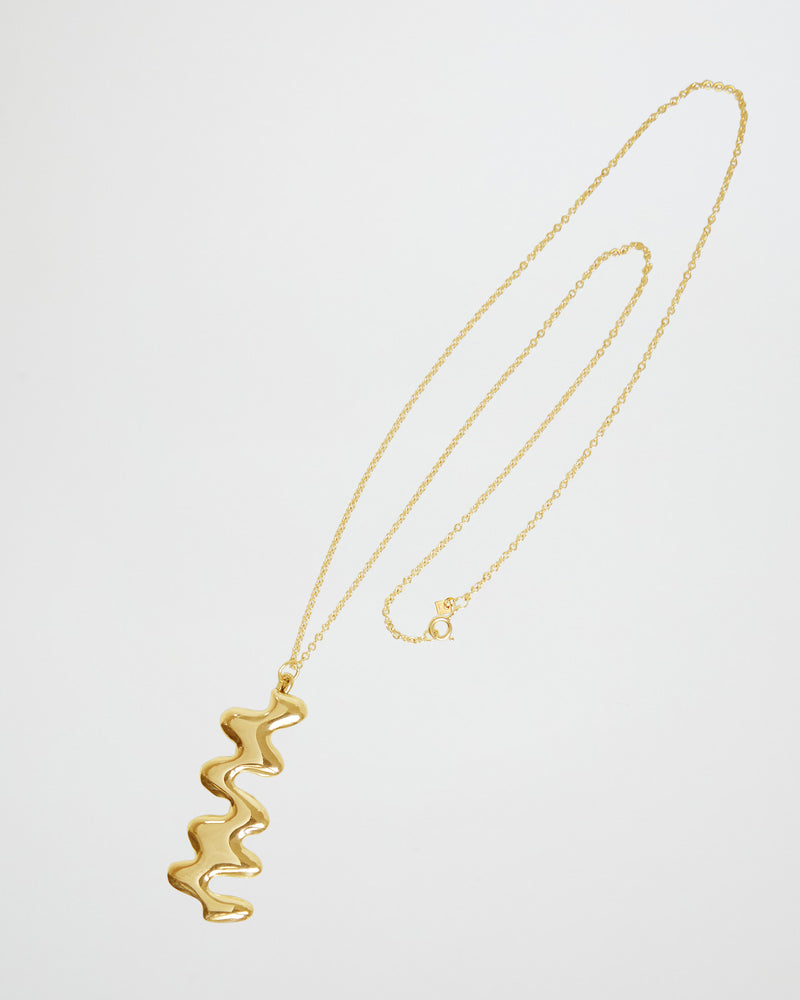 
            
                Load image into Gallery viewer, Liquid Necklace | Gold Plated
            
        