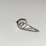 BAR Jewellery Sustainable Loop Ring In Sterling Silver