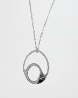 Loop Necklace | Silver (Sample Sale)