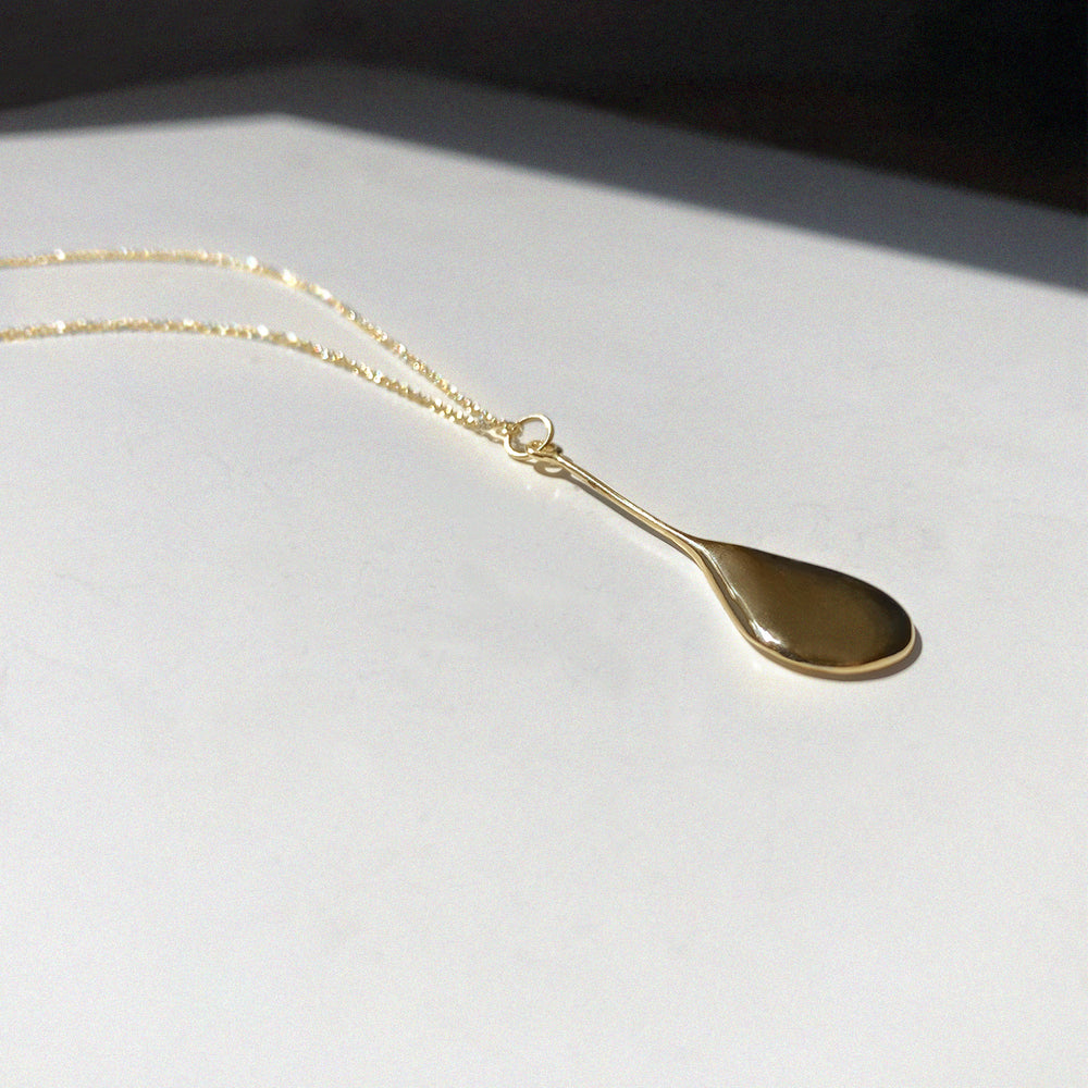 
            
                Load image into Gallery viewer, BAR Jewellery Sustainable Melt Necklace In Gold
            
        
