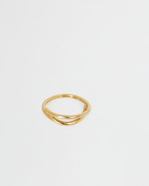 Natural Form Ring | Gold Plated