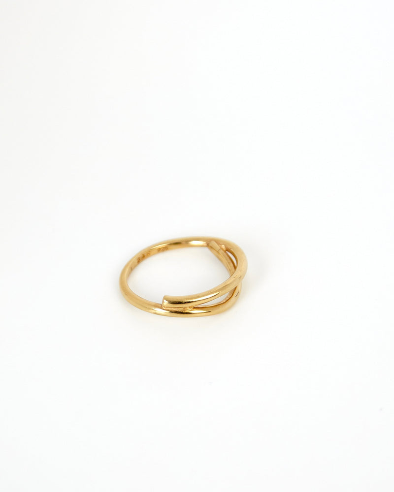 Natural Form Ring | Gold Plated