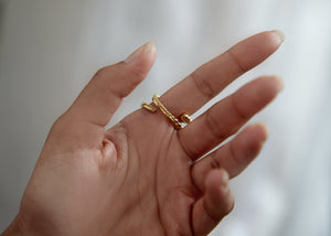 Palette Ring | Gold Plated