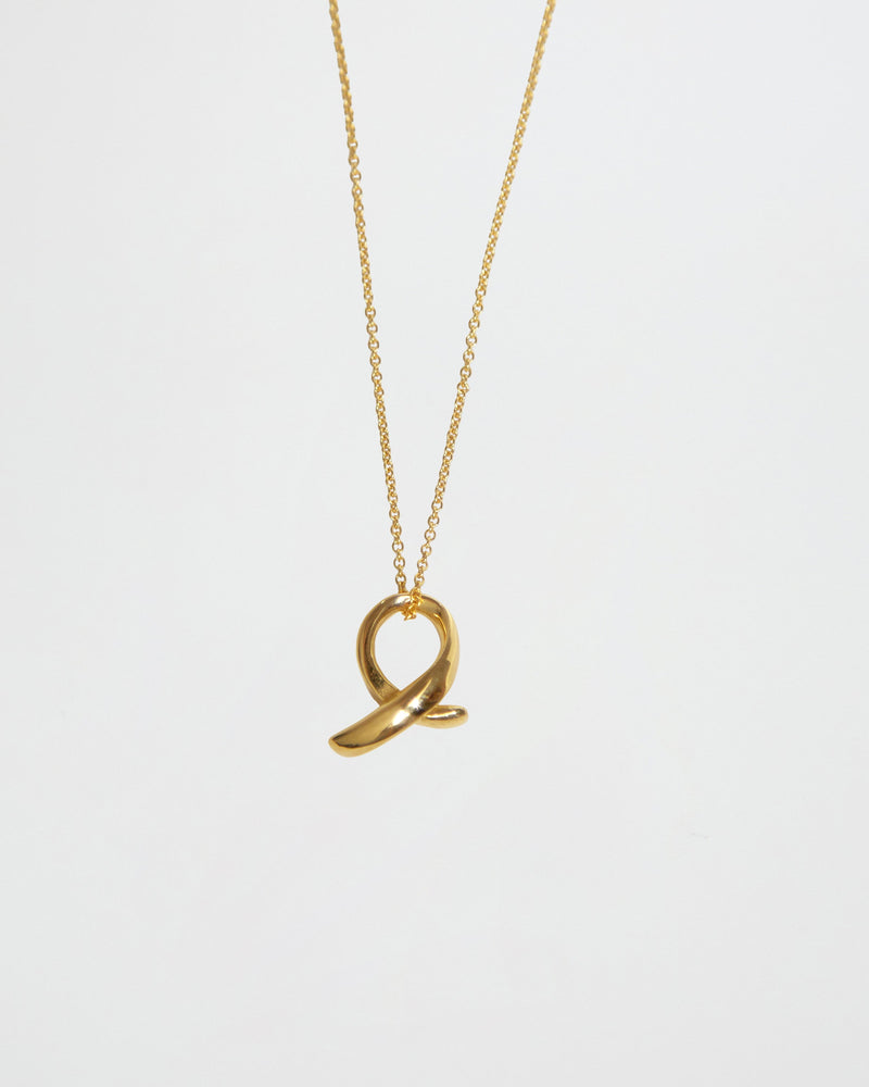 BAR Jewellery Sustainable Phi Necklace In Gold