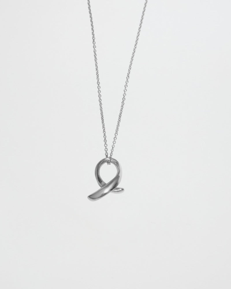 BAR Jewellery Sustainable Phi Necklace In Recycled Sterling Silver