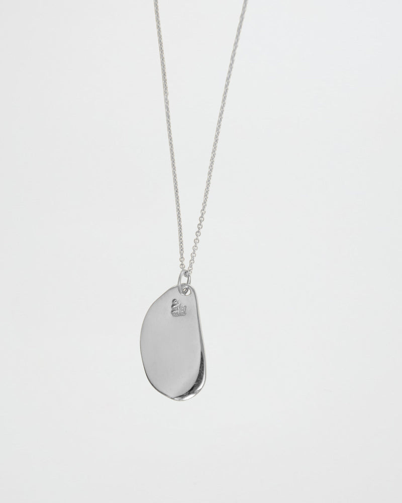 
            
                Load image into Gallery viewer, BAR Jewellery Sustainable Plate Necklace In Recycled Sterling Silver
            
        