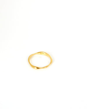 
            
                Load image into Gallery viewer, Ripple Ring | Gold Plated
            
        