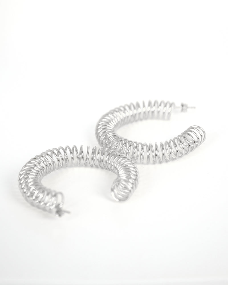 Roule Earrings | Silver