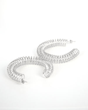 Roule Earrings | Silver