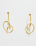 BAR Jewellery Sustainable Statement Sfera Earrings In Gold