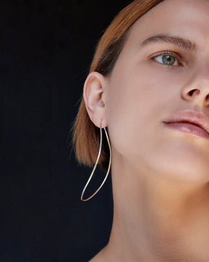 Silhouette Earrings | Silver