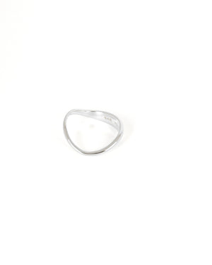 Small Wave Ring | Silver