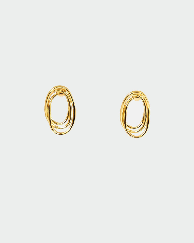 Spiro Earrings | Gold Plated