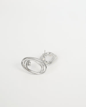 Spiro Earrings | Silver