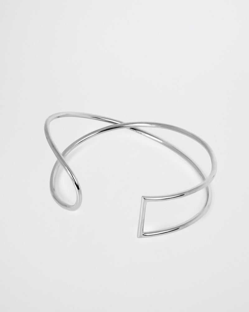 BAR Jewellery Sustainable Tide Bracelet In Silver