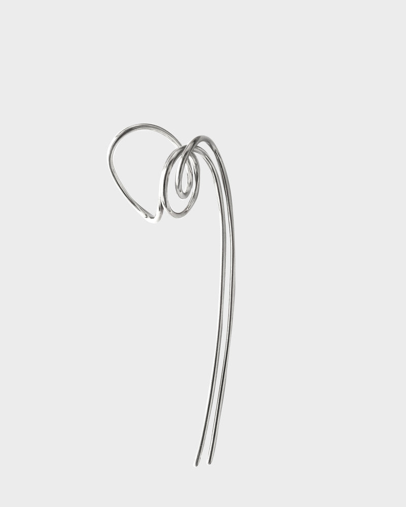 
            
                Load image into Gallery viewer, Triple Twist Hair Pin | Silver
            
        